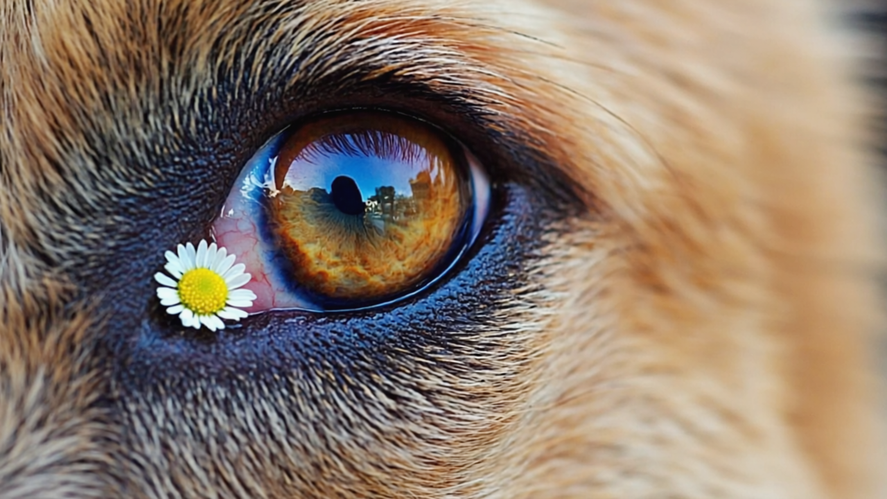 Natural Dog Care: How Chamomile Can Help Your Pup’s Eyes 🌼🐶