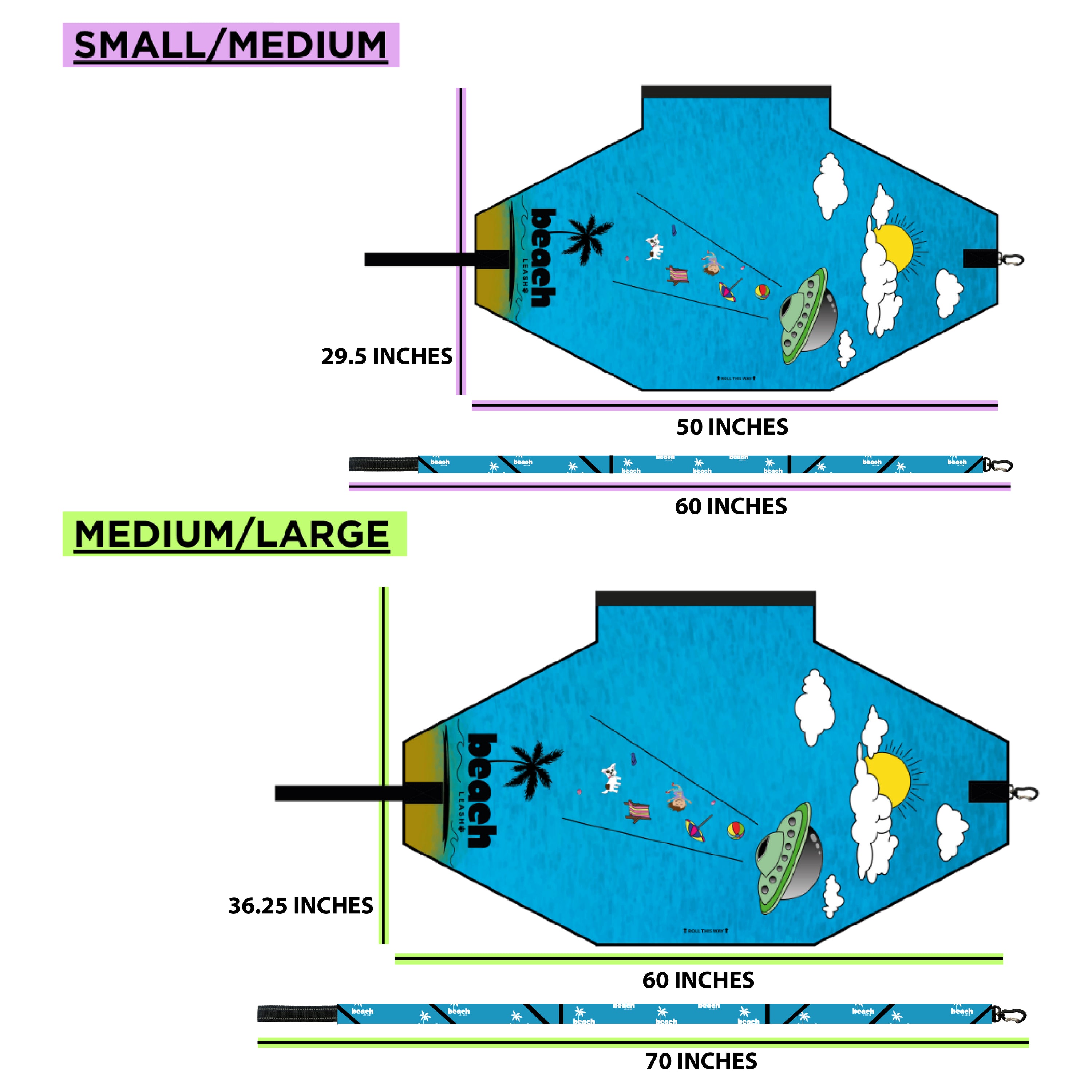 Beam Me Up Doggy Beach Leash™