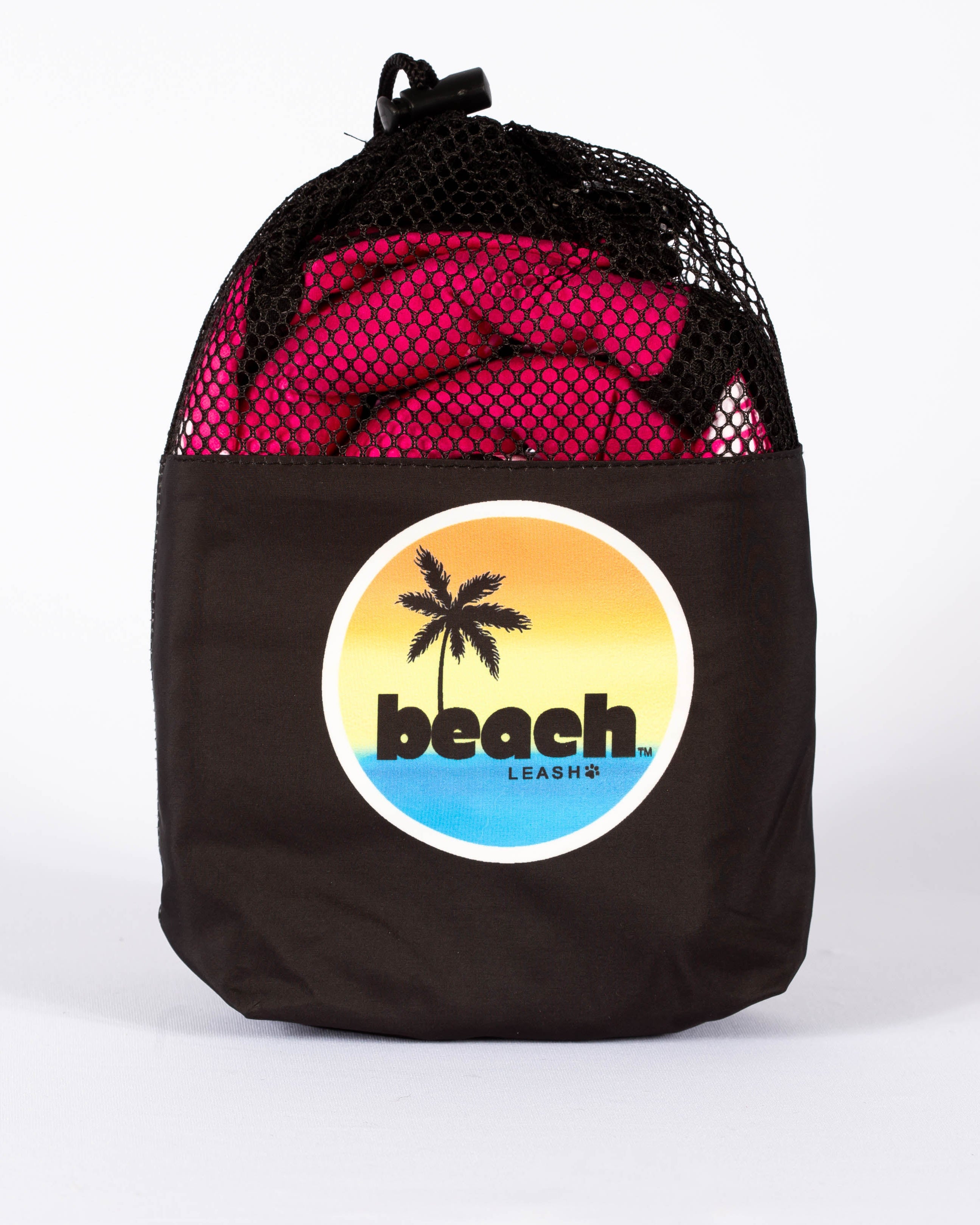 Simply Pink Beach Leash™ – A Clean & Simple, Everyday 2-in-1 Dog Leash & Towel