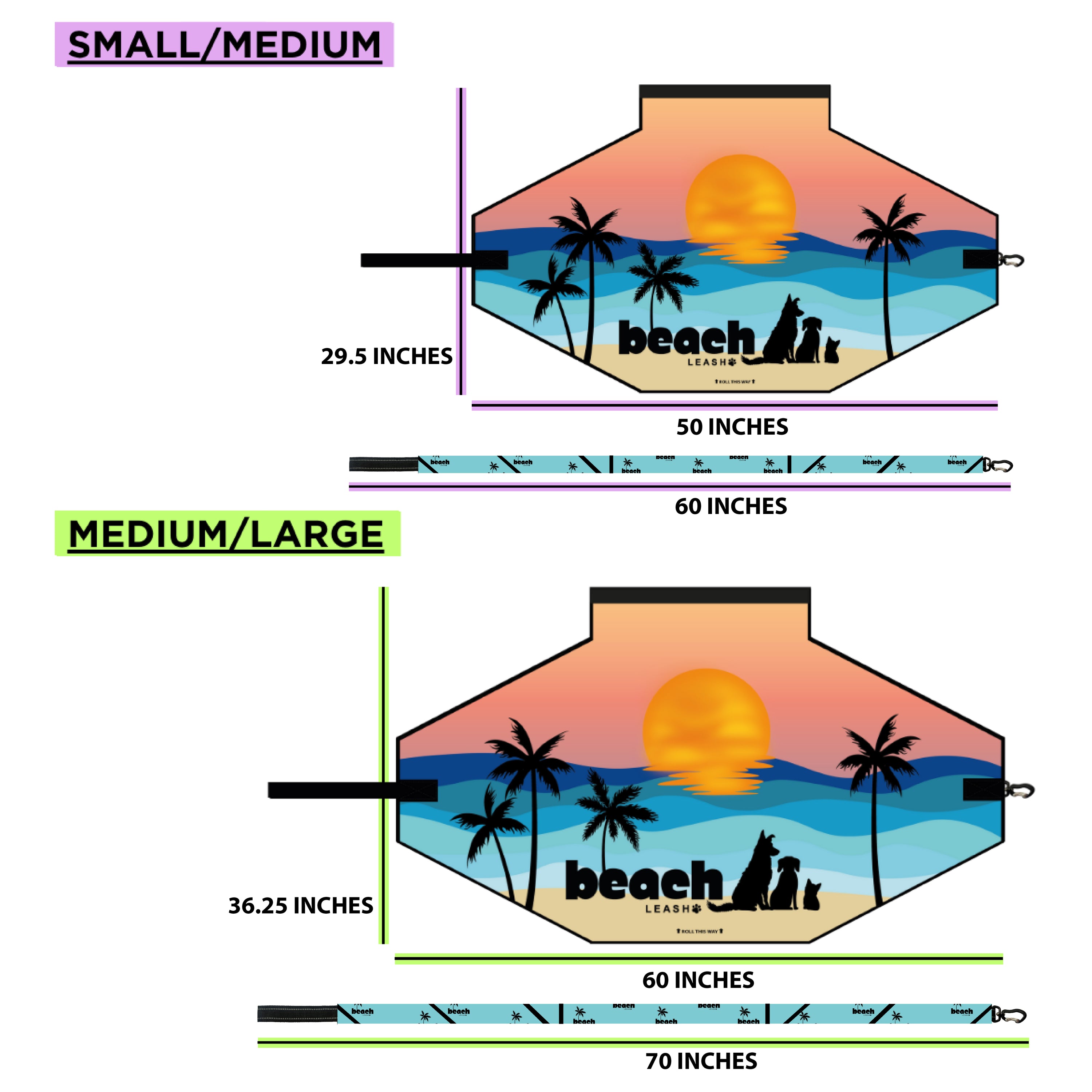 Sunsets & Sandy Paws Beach Leash™