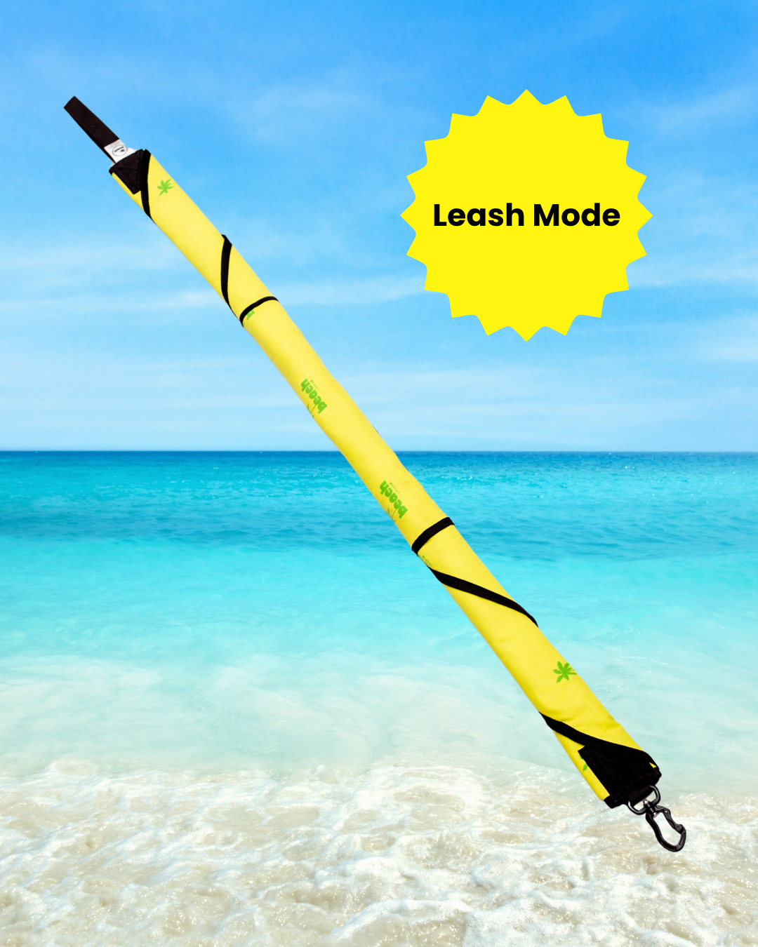 Sea Turtle Serenity Beach Leash™  – A Calm, Go-Anywhere 2-in-1 Dog Leash & Towel